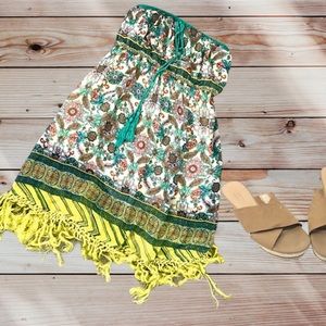 SOLD Flying Tomato Dress Strapless or Self Tie